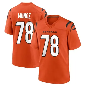 Anthony Munoz Cincinnati Bengals Men's Legend White Color Rush T-Shirt