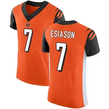 Men's Nike Boomer Esiason Black Cincinnati Bengals 50th Anniversary Retired  Player Game Jersey