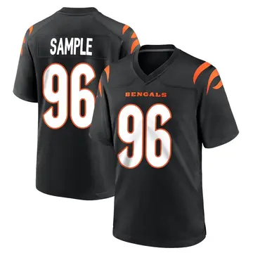 Cam Sample Cincinnati Bengals Youth Legend White Color Rush T-Shirt