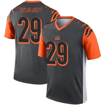 White Youth Cam Taylor-Britt Cincinnati Bengals Limited Vapor Untouchable  Jersey