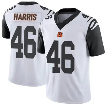 Orange Men's Clark Harris Cincinnati Bengals Elite Alternate Vapor  Untouchable Jersey