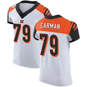 Jackson Carman 79 Cincinnati Bengals Super Bowl LVII Champions Men Game  Jersey - White - Bluefink