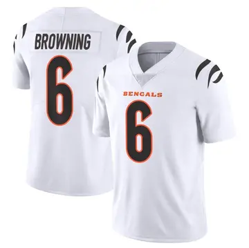 Jake Browning Cincinnati Bengals Men's Brown by Backer Tri-Blend