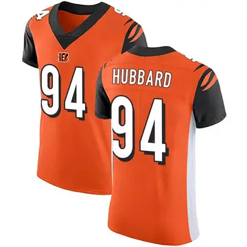 Men's Cincinnati Bengals #94 Sam Hubbard White Vapor Untouchable Limited  Player 100th Season Football Jersey Size S