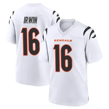 Orange Men's Trenton Irwin Cincinnati Bengals Elite Alternate Vapor  Untouchable Jersey