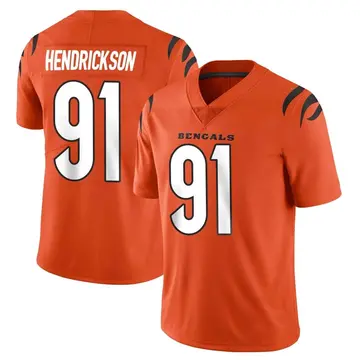 Yawzey Club Trey Hendrickson Signed Bengals Jersey (PBI COA)