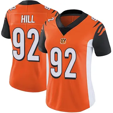 BJ HILL SIGNED CUSTOM BENGALS JERSEY - – Playball Ink