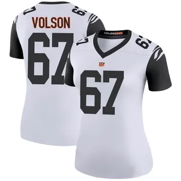 Top-selling Item] Cordell Volson 67 Cincinnati Bengals White Vapor Limited  3D Unisex Jersey