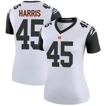 Darien Harris Player Issued & Signed Cincinnati Bengals #45 Nike Dri-Fit XL  Shirt