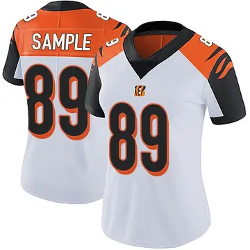 Men's Cincinnati Bengals #89 Drew Sample Black Team Color Vapor