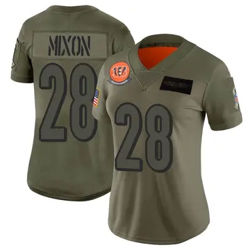 Lot Detail - 2019 Joe Mixon Game Used Cincinnati Bengals Home Jersey - Worn  9/22/2019 Vs. Buffalo Bills (Fanatics)