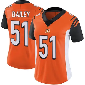 Men's Nike Cincinnati Bengals Markus Bailey White Vapor Untouchable Super  Bowl LVI Bound Jersey - Elite