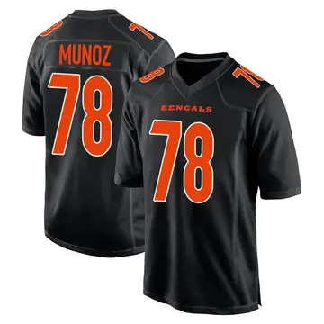 Anthony Munoz Cincinnati Bengals Men's Legend White Color Rush T-Shirt