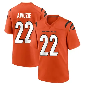 Cincinnati Bengals Chidobe Awuzie Fanatics Authentic Game-Used #22 White  Jersey vs. Pittsburgh Steelers on September